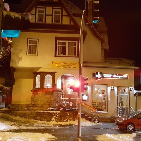 Pension Wasunger Tor Meiningen Esterno foto